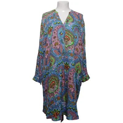 Jurk (Blauw, Meerkleurig) van Emily van den Bergh