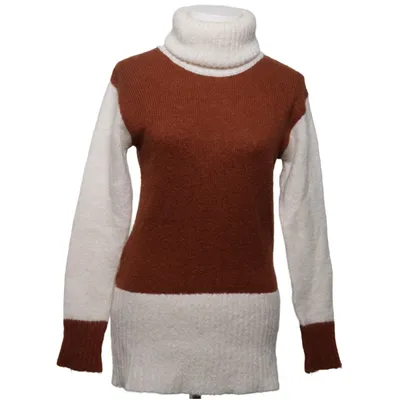Polotröja (Brun, Vit) från Pierre Cardin Polyamid, Ull