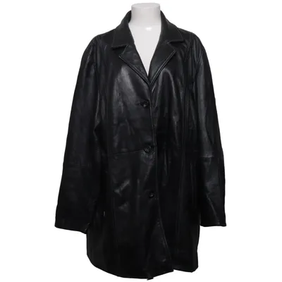 Veste en cuir (Noir) de Zeda Cuir, Polyester