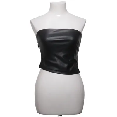 Tube Top (Schwarz) von Leni Klum x About You Polyester, Polyurethan