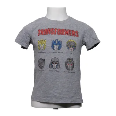 T-shirt (Grijs) van Transformers Katoen, Viscose
