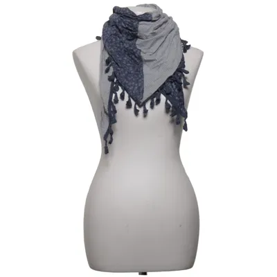 Shawl (Gray, White, Blue) from Mexx