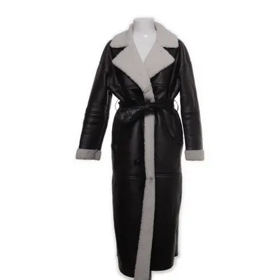 Shearlingjacka (Brun, Vit) från Reserved Polyester