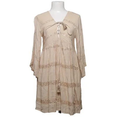 Robe (Beige, Or) de Gold & Silver Coton, Viscose