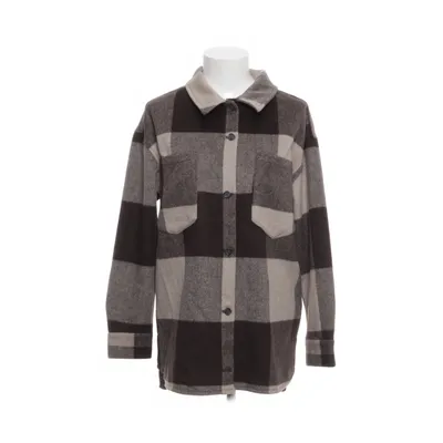 Överskjorta (Brun) från Basic Apparel Polyester, Ull