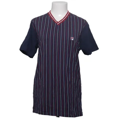 T-shirt (Blue, Red, White) from Fila Cotton, Elastane