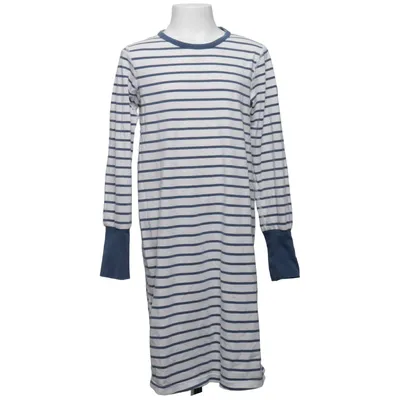 Nightgown (Blue, White) from Polarn O. Pyret Elastane, Organic cotton