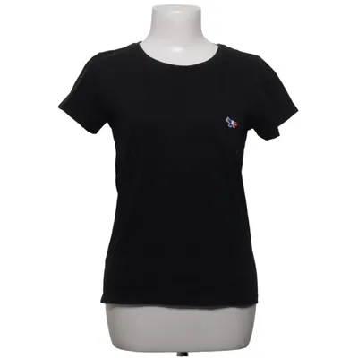 T-shirt (Zwart) van Maison Kitsuné Katoen