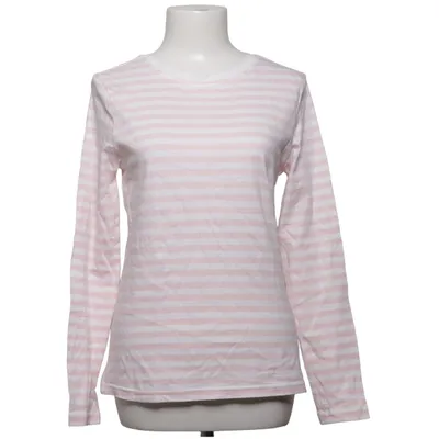 Långärmad t-shirt (Vit, Rosa) från Tchibo Ekologisk bomull
