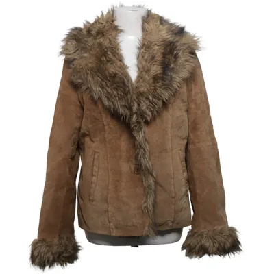 Shearling Jacke (Braun) von Yessica by C&A Leder, Polyester