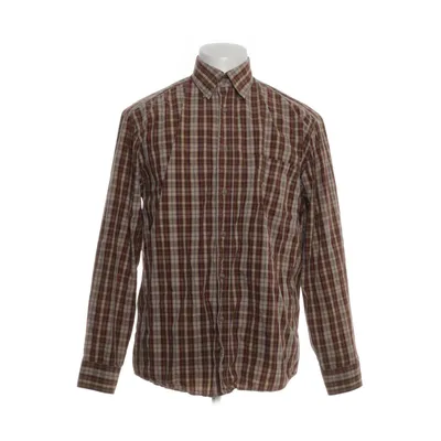 Buttondownskjorte (Beige, Brun) fra Cottonfield Bomuld