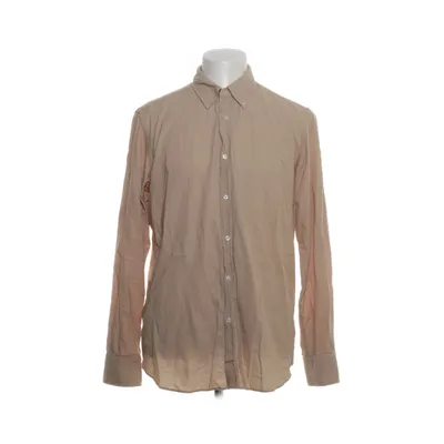 Buttondown-skjorta (Beige) från Massimo Dutti Bomull