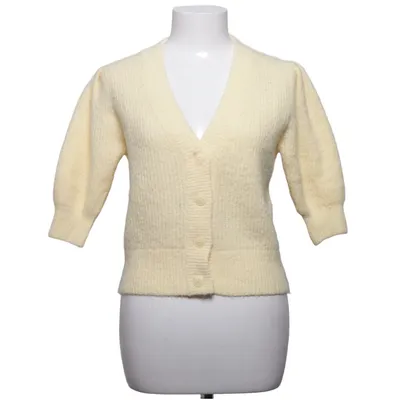 Cardigan (Yellow) from Monki Acrylic, Elastane, Polyamide, Polyester