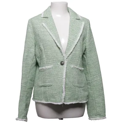 Blazer (Grøn, Hvid) fra More & More Akryl, Bomuld, Polyamid, Polyester, Viscose