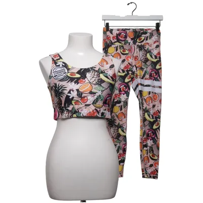 Trainingsset (Roze, Meerkleurig) van Stronger Elastaan, Gerecycled polyester