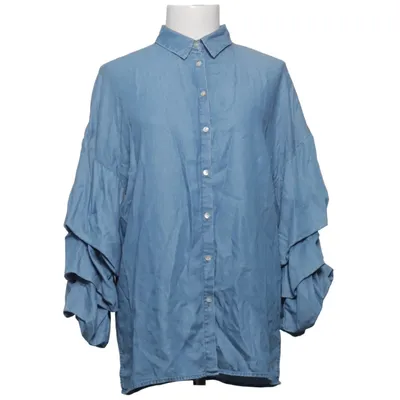 Denim shirt (Blue) from Zara Woman Lyocell