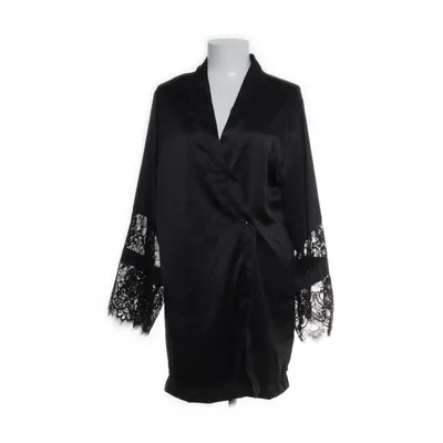 Dressing gown (Black) from Ensored Elastane, Polyester