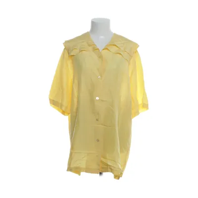 Short sleeve shirt (Yellow) from Sisignora Silk