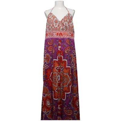 Robe longue (Violet, Orange, Multicolore) de JSFN Coton