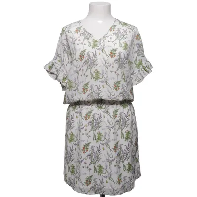 Robe (Blanc, Multicolore) de Style Butler Polyester, Soie