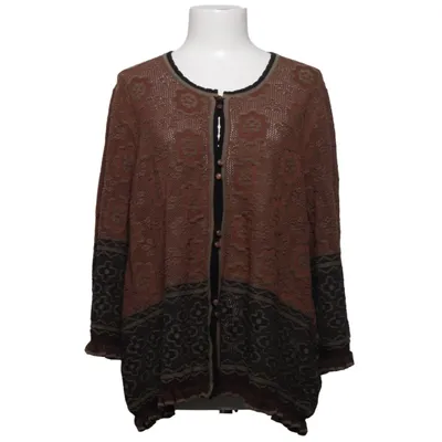 Cardigan (Brown, Pink, Multicolored) from Gudrun Sjödén Organic cotton, Recycled cotton