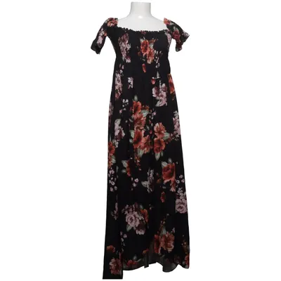 Maxikleid (Schwarz, Mehrfarbig) von Boohoo