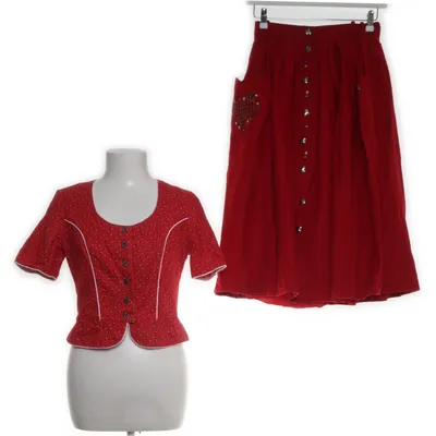 Klederdracht (Rood, Meerkleurig) van Salzburger Drindl
