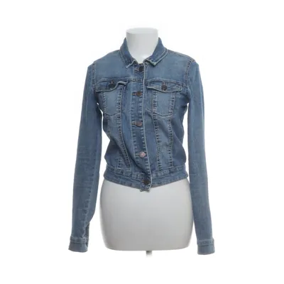 Denim jacket (Blue) from Noisy May Cotton, Elastane, Polyester