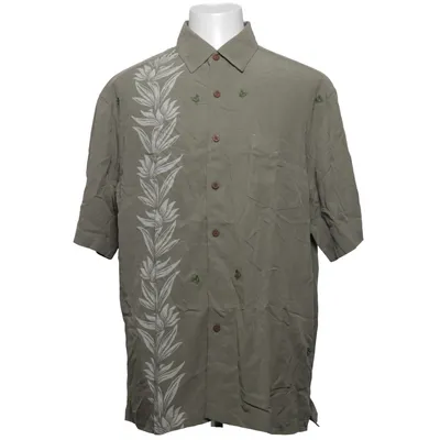Chemise à manches courtes (Vert) de Quiksilver Edition Polyester, Viscose