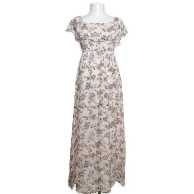Maxikjole (Beige, Flerfarvet) fra Miss Selfridge Viscose, Polyester