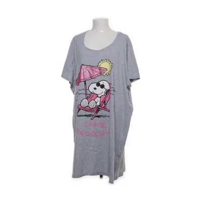 Klänning (Grå, Rosa, Gul) från Peanuts Bomull, Polyester