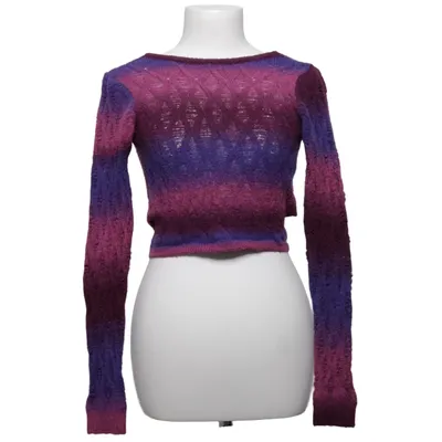 Sweater (Purple, Pink, Multicolored) from Urban Outfitters Acrylic, Polyester