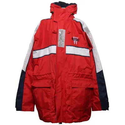 Sailing jacket (Red, Blue, White) from West Coast Polyamide