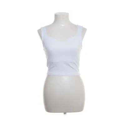 Crop top (Wit) van Noisy May Katoen