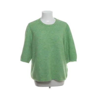Top (Grøn) fra Gestuz Alpacauld, Uld, Genanvendt polyester