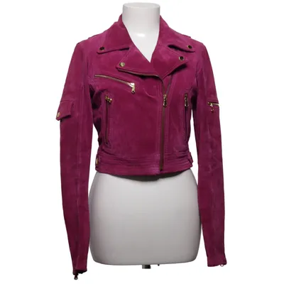 Bikerjack (Lila) van Rock'n Blue Leer, Polyester