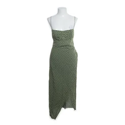 Dress (Green, White) from Zara Viscose