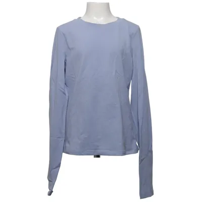 Langarmshirt (Blau) von H&M Baumwolle, Elasthan