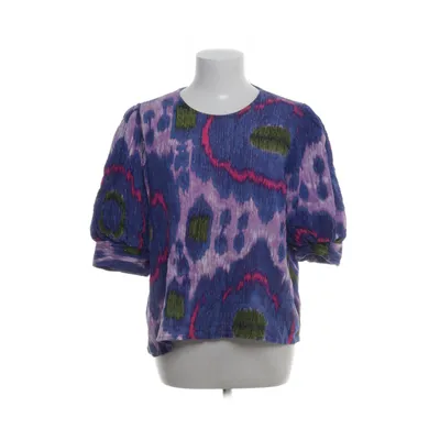 Top (Blauw, Meerkleurig) van Shoeby Katoen, Metallvezel, Viscose
