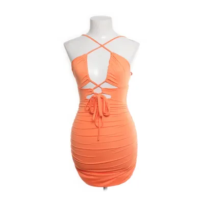 Jurk (Oranje) Elastaan, Polyester