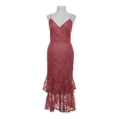 Cocktailklänning (Strap Lace Midi Dress) från NLY Eve Polyester