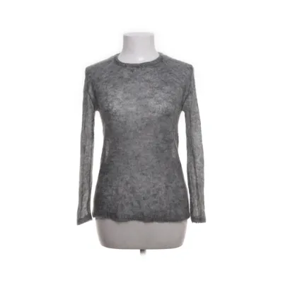 Strickpullover (Grau) von Zara Knit Mohair, Nylon, Wolle
