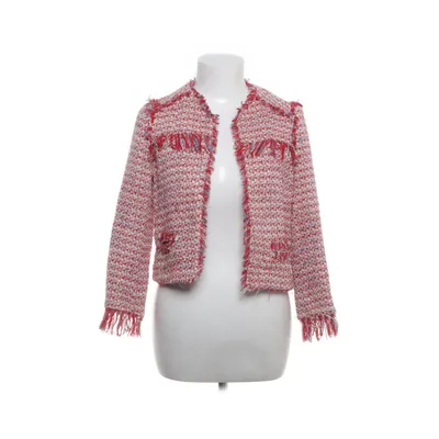 Cardigan (Rood, Wit, Meerkleurig) van Zara Basic Collection Acryl, Katoen, Polyester