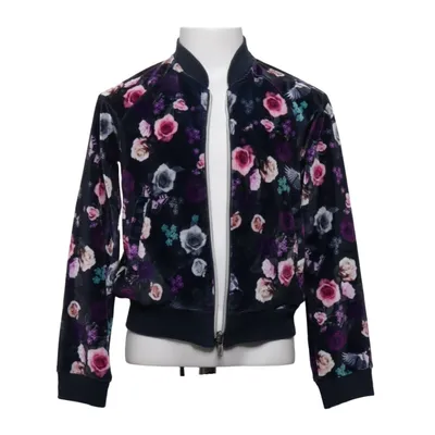 Bomberjakke (Sort, Flerfarvet) fra MyWear Elastan, Polyester