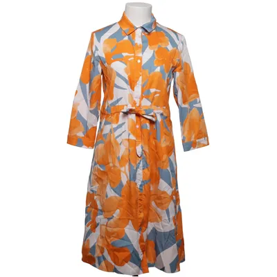 Skjortklänning (Orange, Blå, Vit, Flerfärgad) från FFC Bomull, Elastan, Polyamid