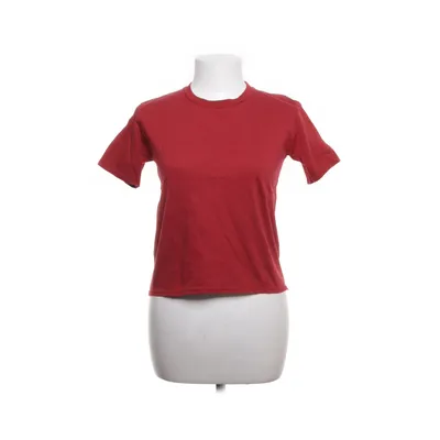 Crop top (Röd) från Anvil Bomull