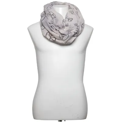 Tube scarf (Gray, White) from 4 You Cotton, Polyester