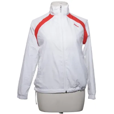 Sports jacket (White, Red) from Wilson Polyester