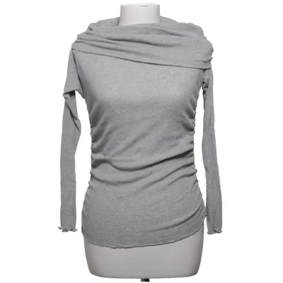 Top (Grijs) van Zara Katoen, Polyester