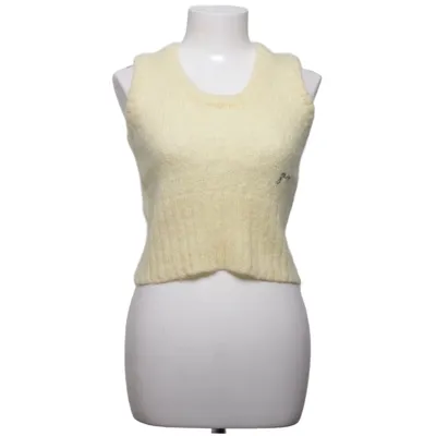 Spencer (Geel) van Ganni Mohair, Polyamide, Wol